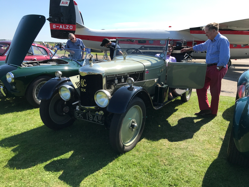 Illustration for article titled A Car Show At An Air Museum In England!